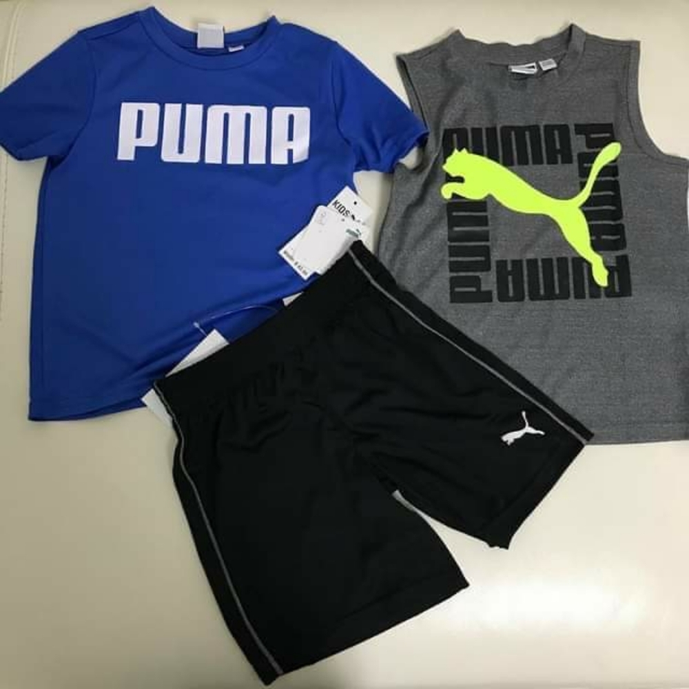 Puma performance little boy shorts set - Picture 2 of 6